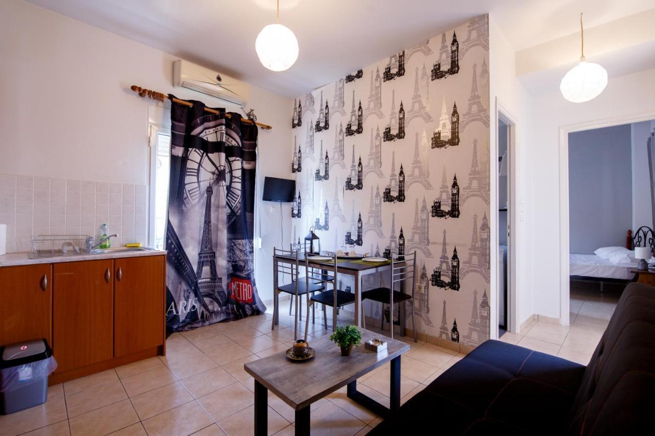 Modern Apartment Kalamáta Eksteriør bilde